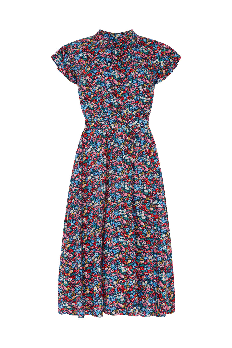 Image of Pauline Summer Garden Floral Dress Spring/Summer 2023 - Dress