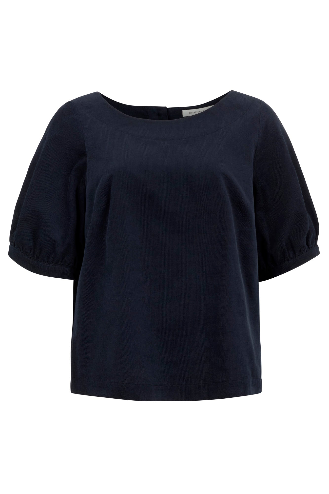 Image of Ava Needlecord Indigo Top Autumn/Winter 2024 - Top