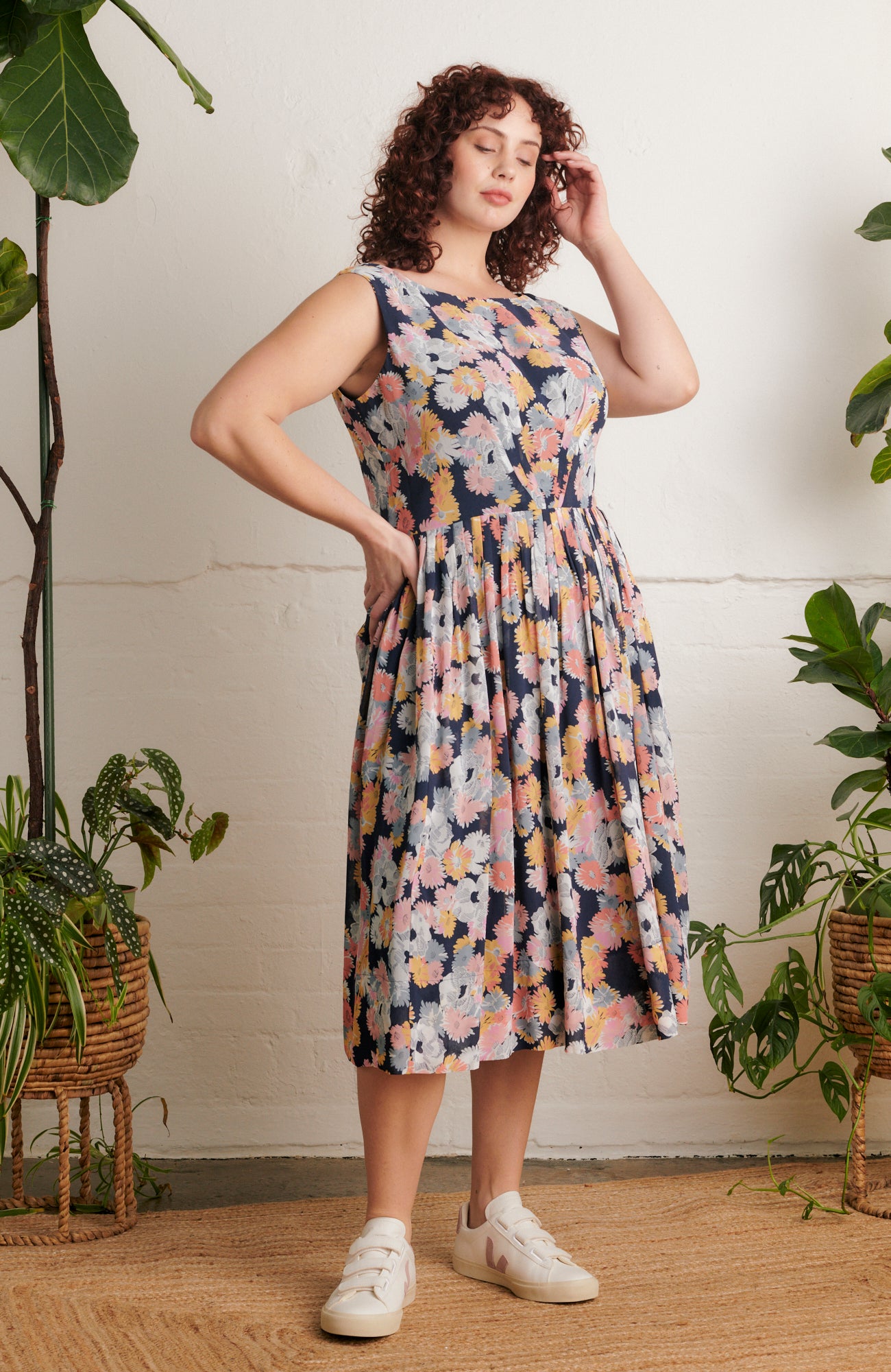 Image of Abigail Summer Marigolds Dress Long Spring/Summer 2024 - Dress