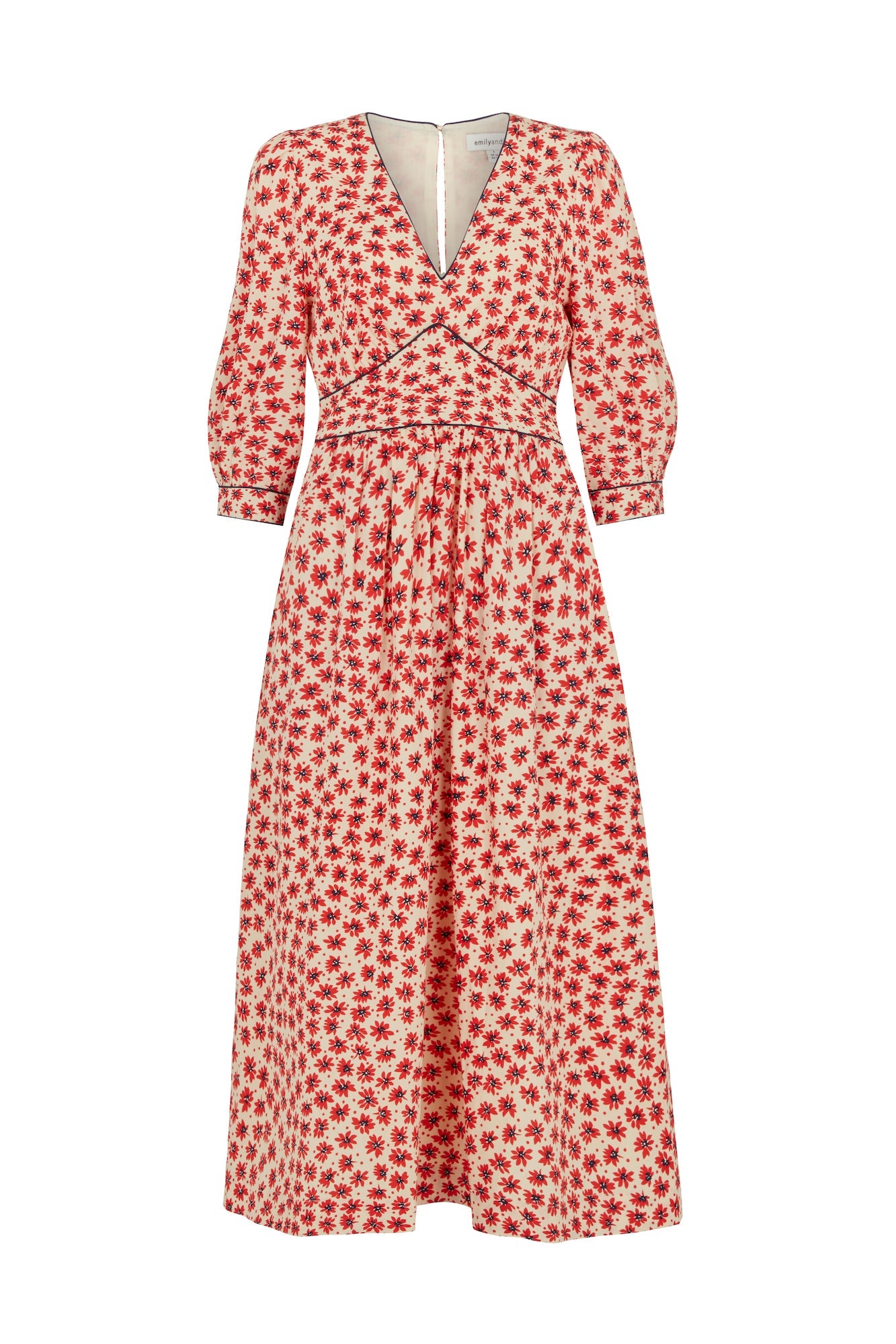 Image of AMELIA WILD POPPY DRESS - NON RETURNABLE SAMPLE ARCHIVE SS - Dress