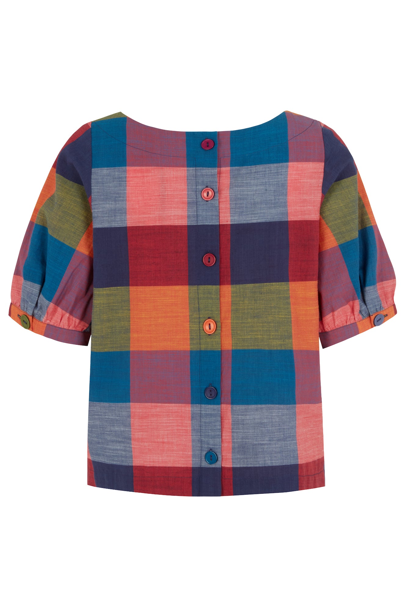 Image of Ava Festival Plaid Top Spring/Summer 2024 - Top