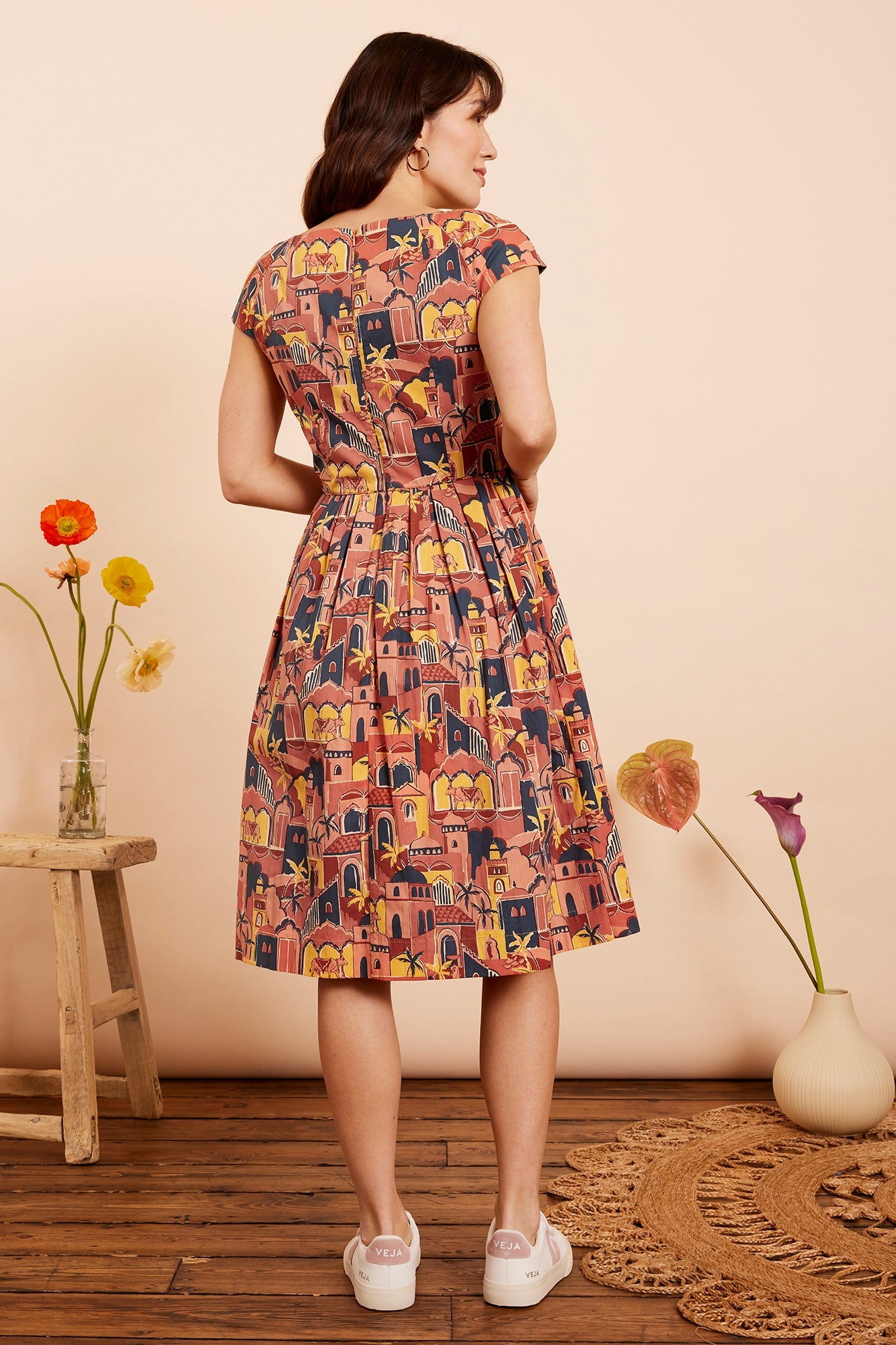 Image of CLAUDIA AMBER CITY DRESS - NON RETURNABLE SAMPLE SAMPLE SALE - Dress