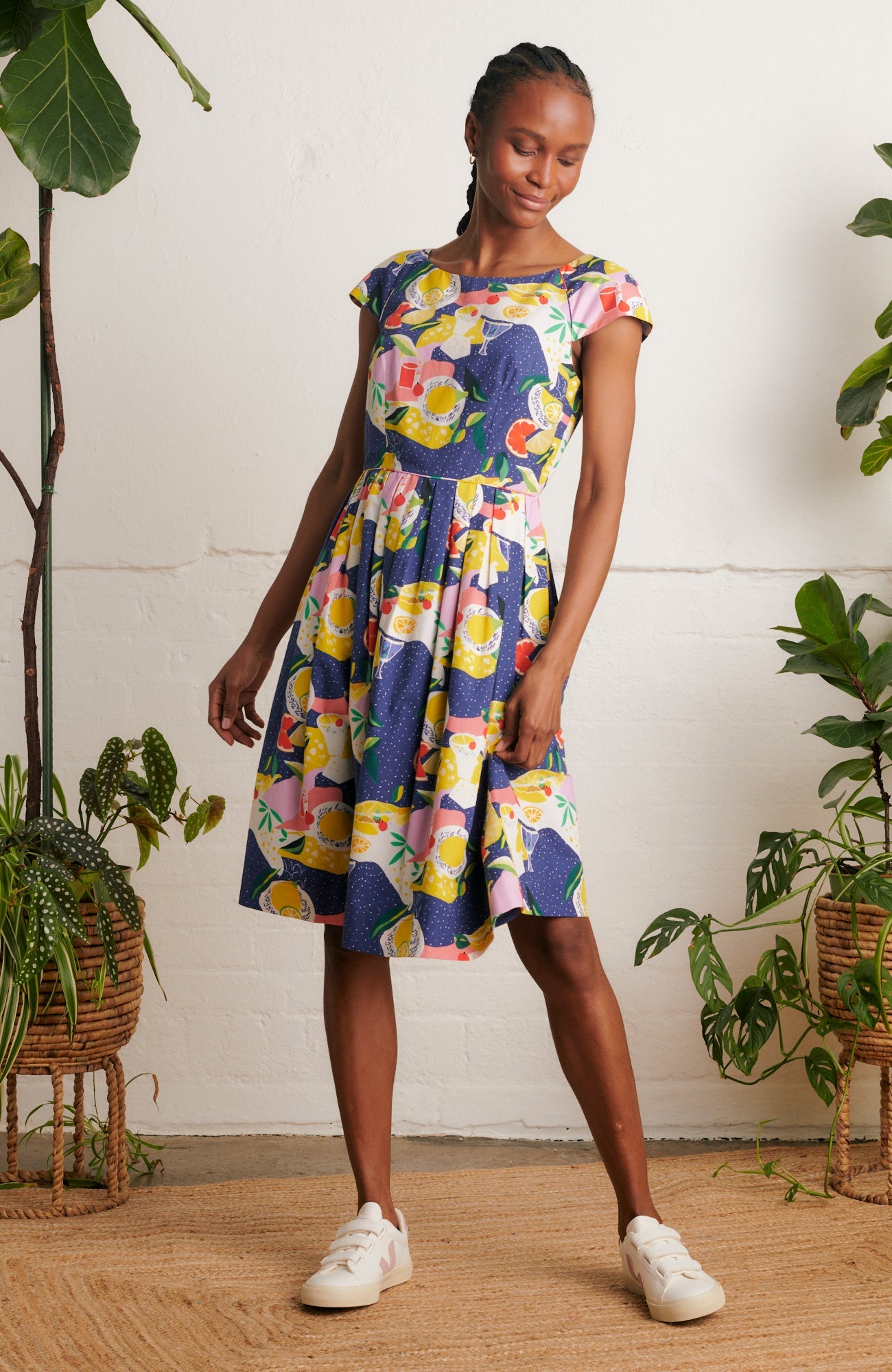 Image of CLAUDIA PICNIC PARTY DRESS - NON RETURNABLE SAMPLE SAMPLE SALE - Dress