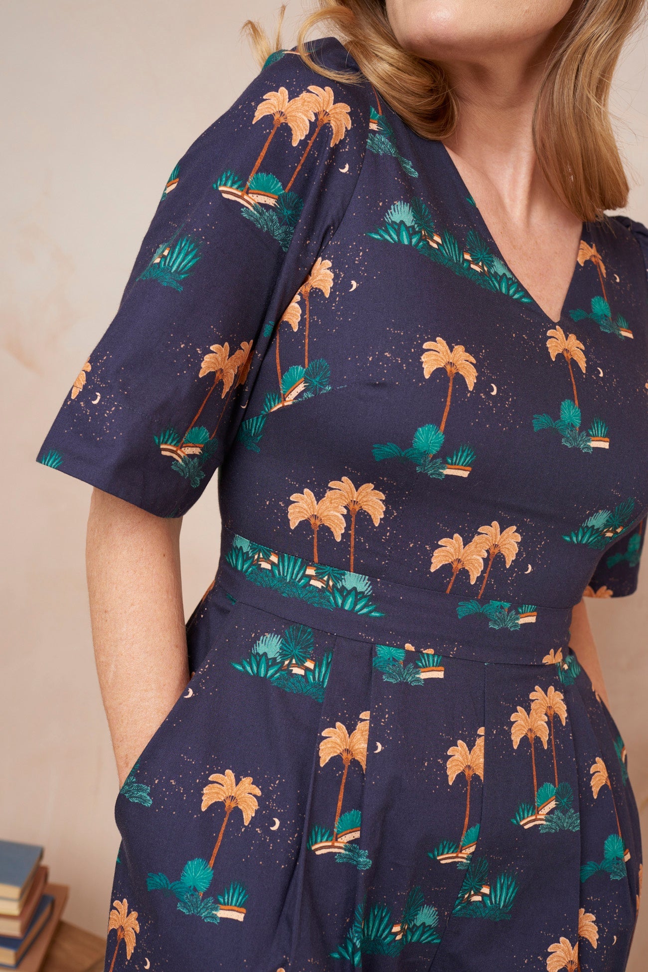 Image of ELEANOR DESERT DREAMS JUMPSUIT - NON RETURNABLE SAMPLE ARCHIVE SS - Jumpsuit