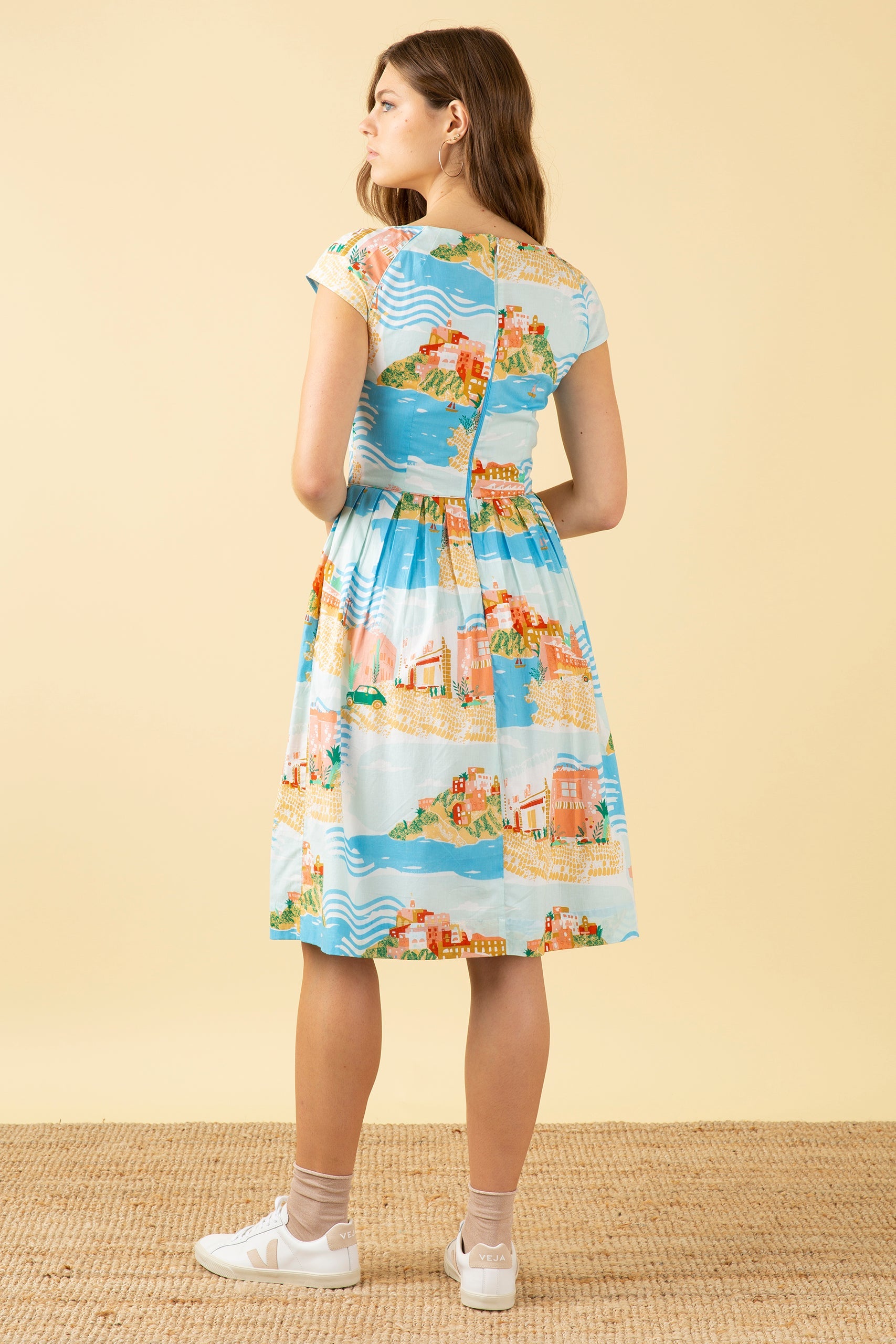 Image of CLAUDIA SORRENTO SUMMER DRESS - NON RETURNABLE SAMPLE SAMPLE SALE - Dress