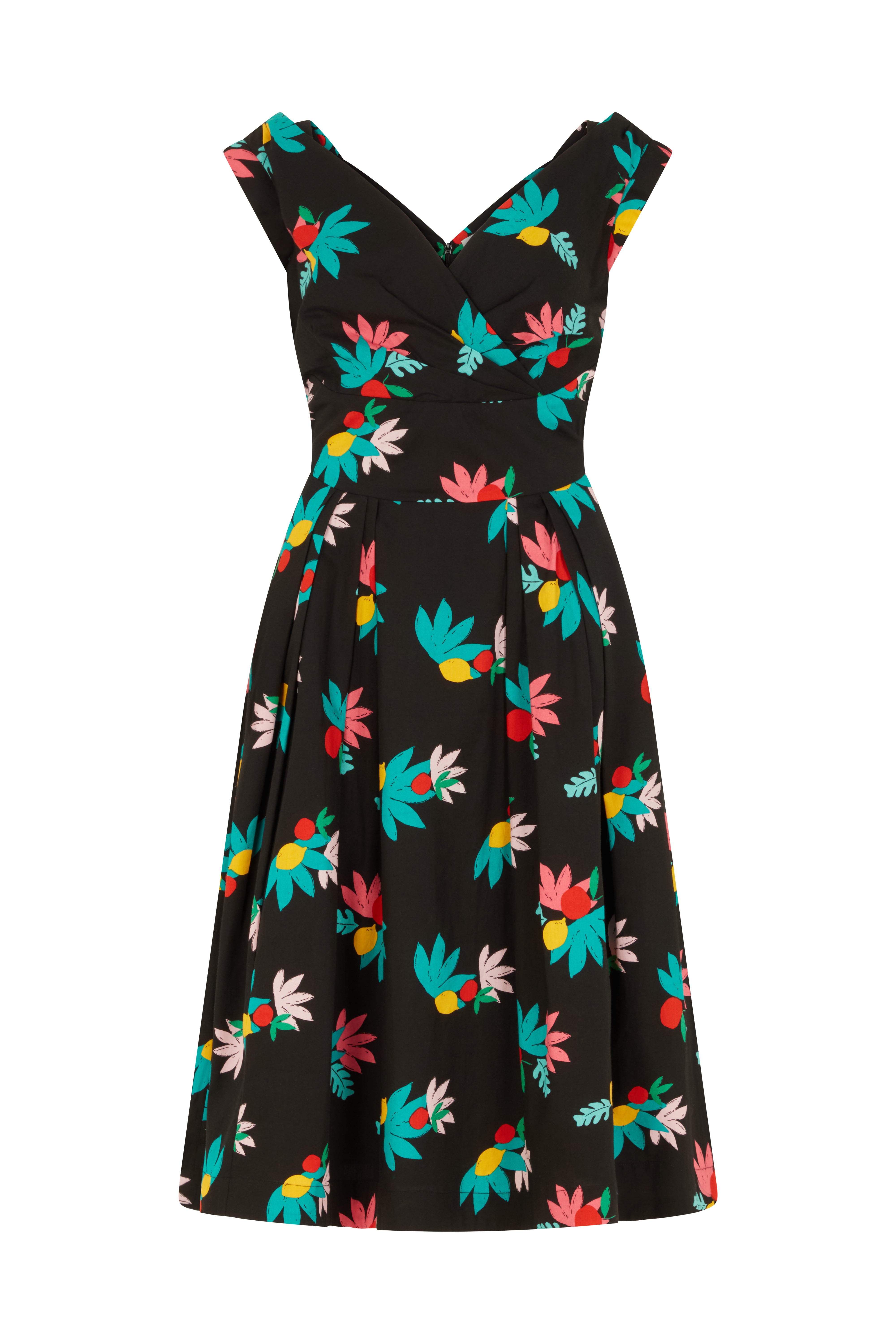 Image of Florence Black Summer Fruits Dress PRE-ORDER Spring/Summer 2024 - Dress