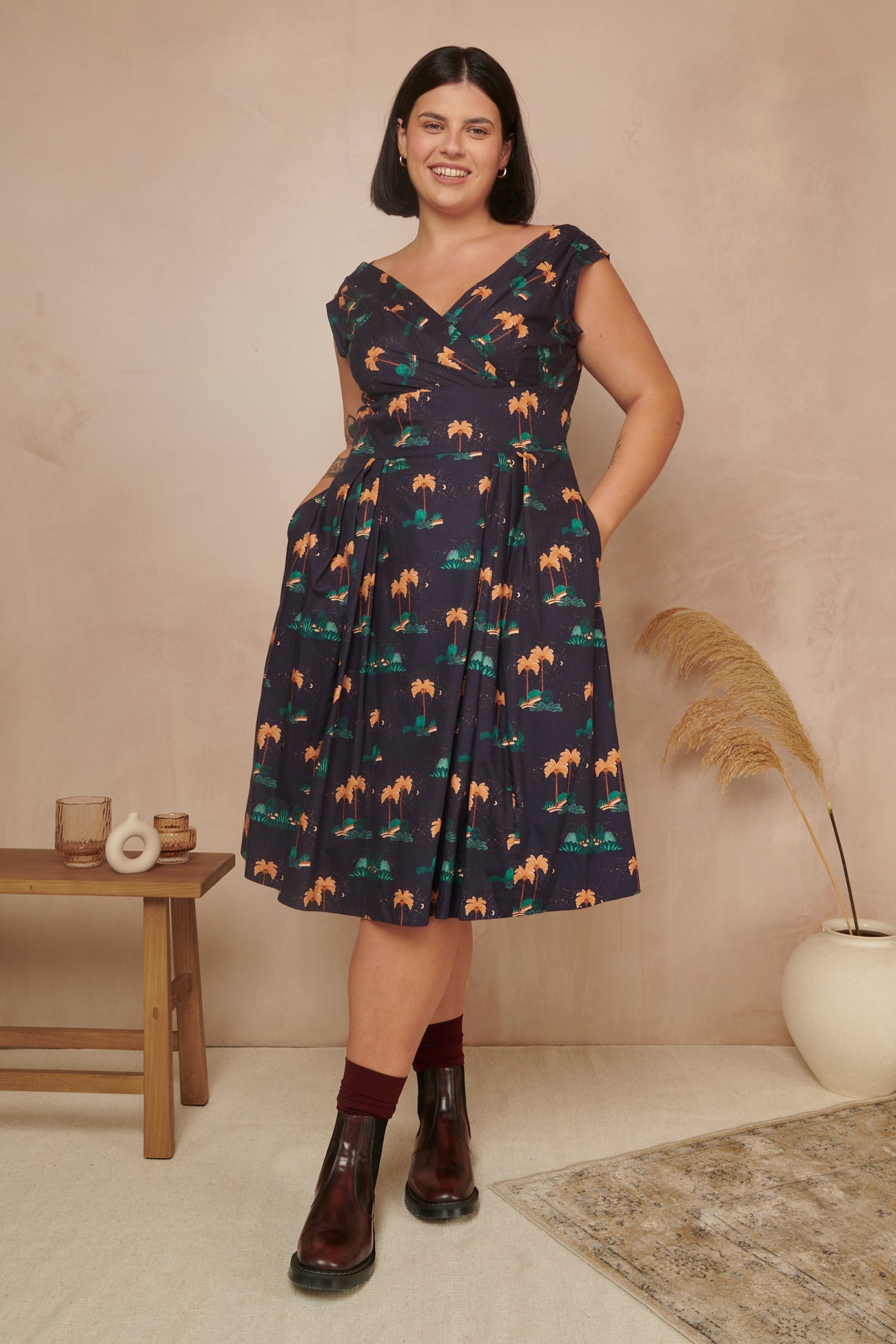 Image of FLORENCE DESERT DREAMS DRESS - NON RETURNABLE SAMPLE ARCHIVE SS - Dress
