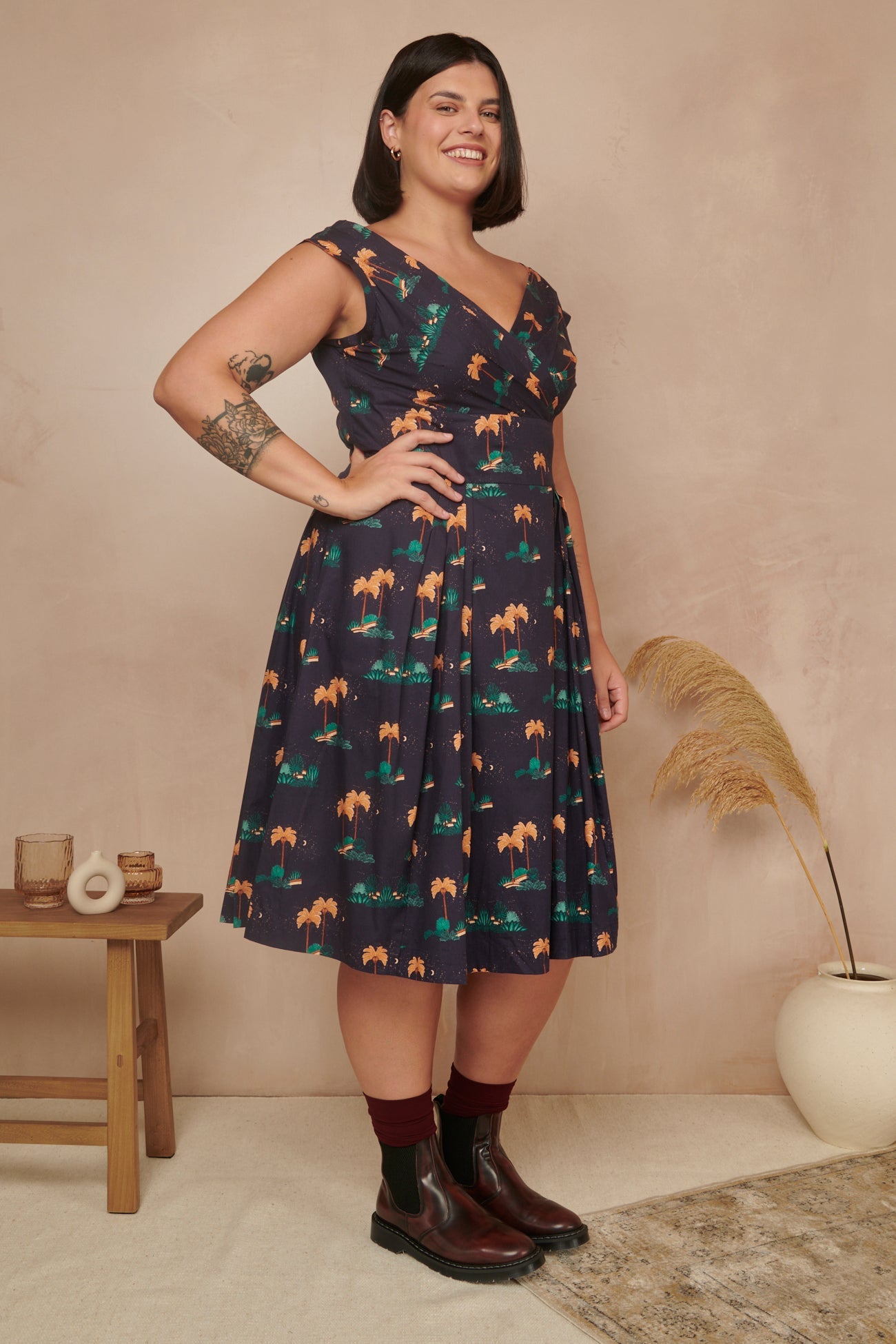 Image of FLORENCE DESERT DREAMS DRESS - NON RETURNABLE SAMPLE ARCHIVE SS - Dress