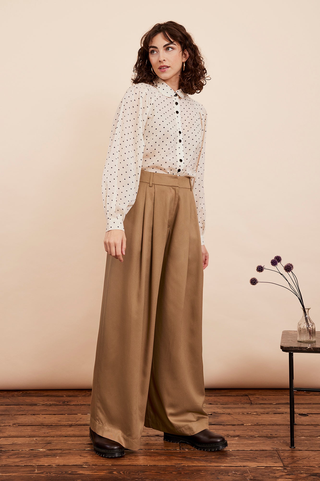 Image of Mabel Toasted Marshmallow Trouser Autumn/Winter 2024 - Trouser