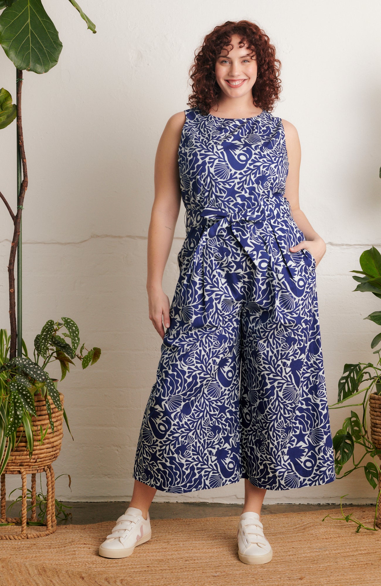 Image of Lula Call Of The Ocean Jumpsuit Spring/Summer 2024 - Jumpsuit