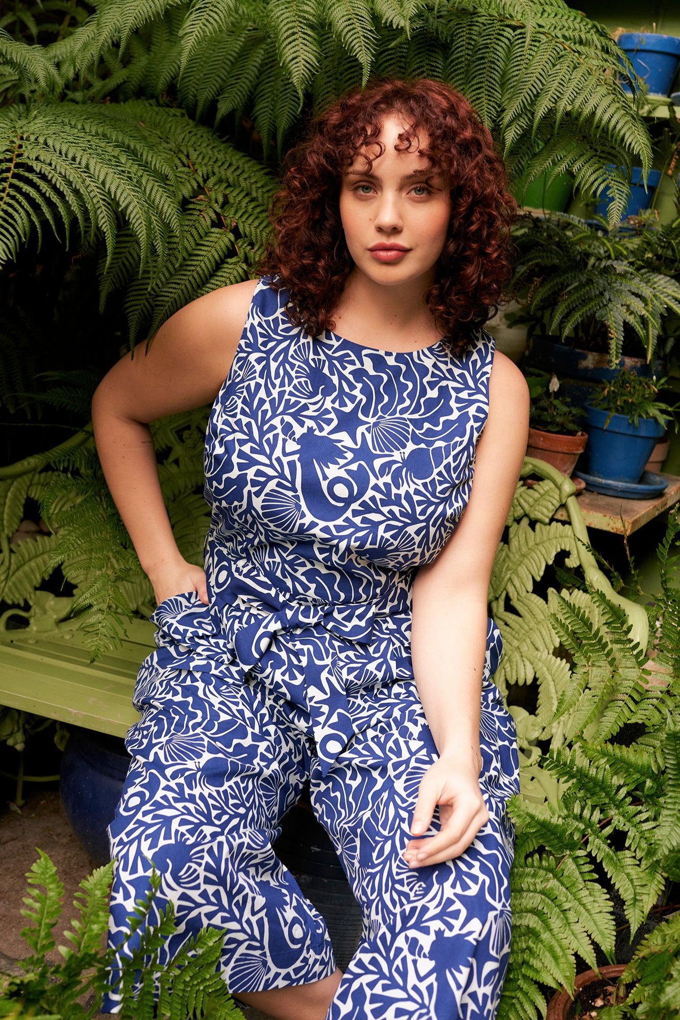 Image of Lula Call Of The Ocean Jumpsuit Spring/Summer 2024 - Jumpsuit