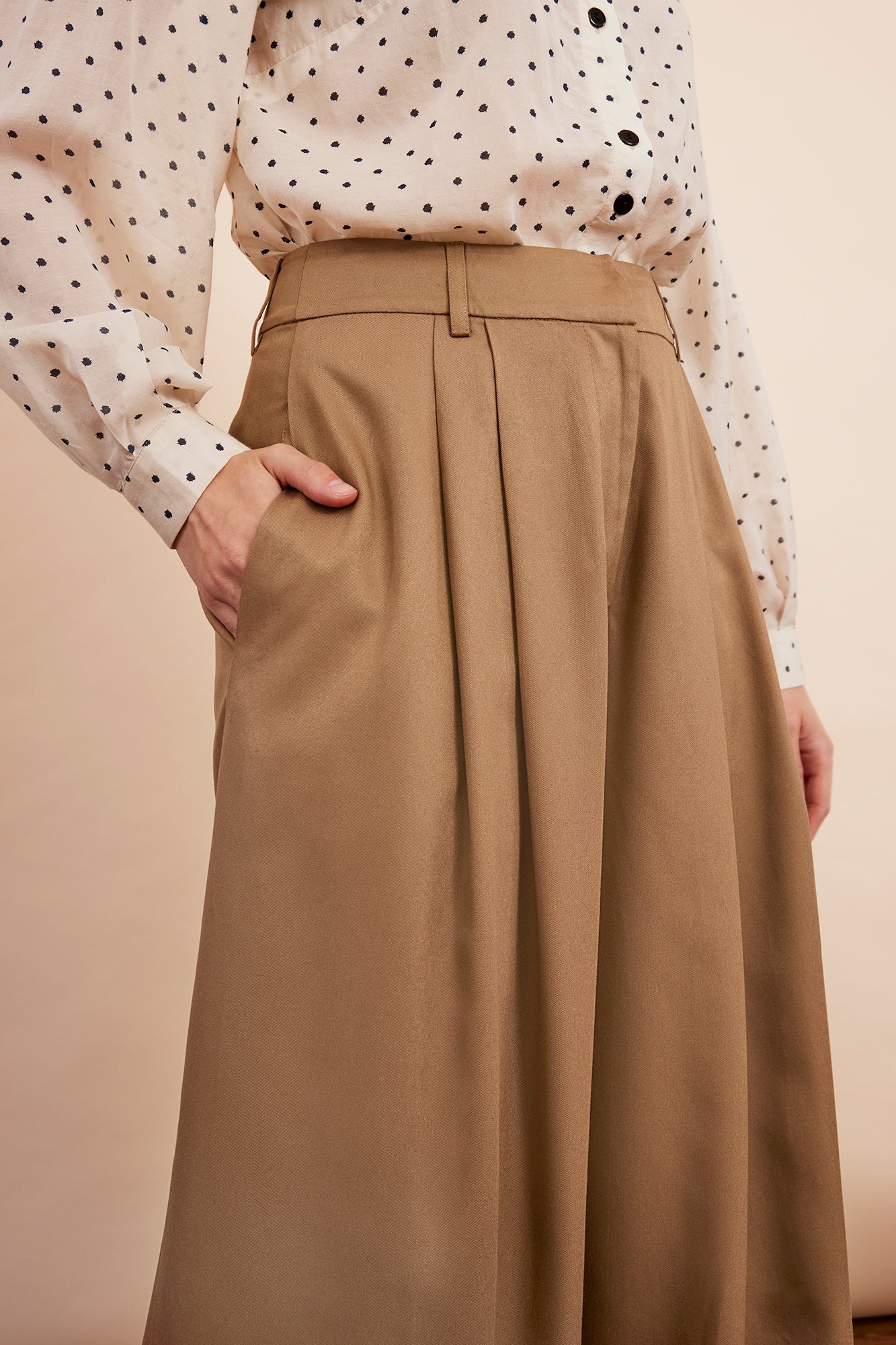 Image of Mabel Toasted Marshmallow Trouser Autumn/Winter 2024 - Trouser