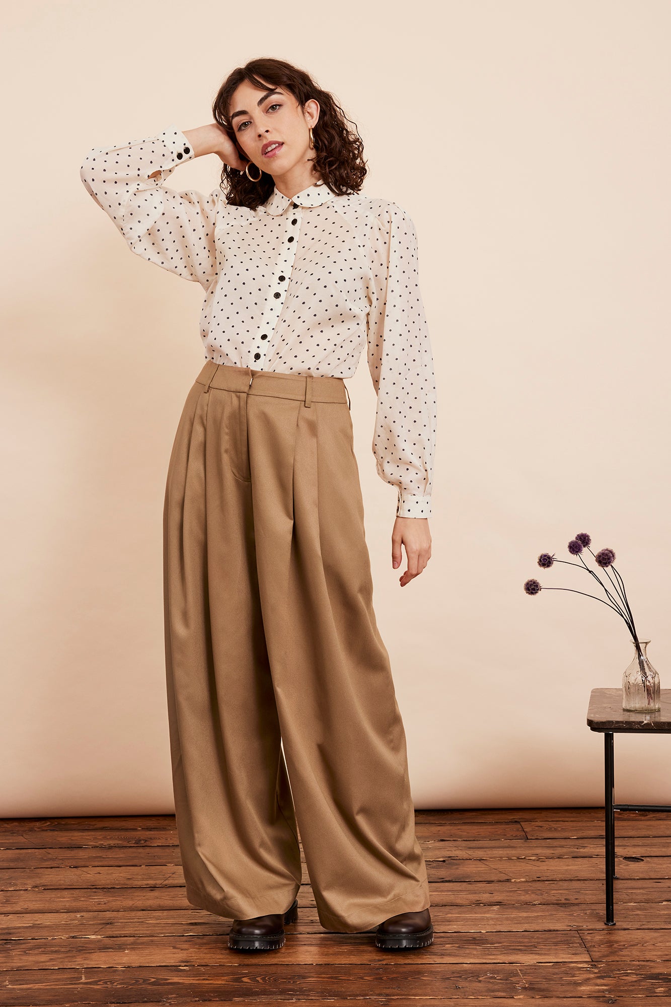 Image of Mabel Toasted Marshmallow Trouser Autumn/Winter 2024 - Trouser