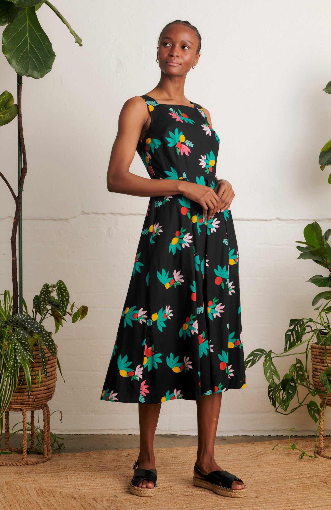 Image of Suki Black Summer Fruits Dress PRE-ORDER Spring/Summer 2024 - Dress