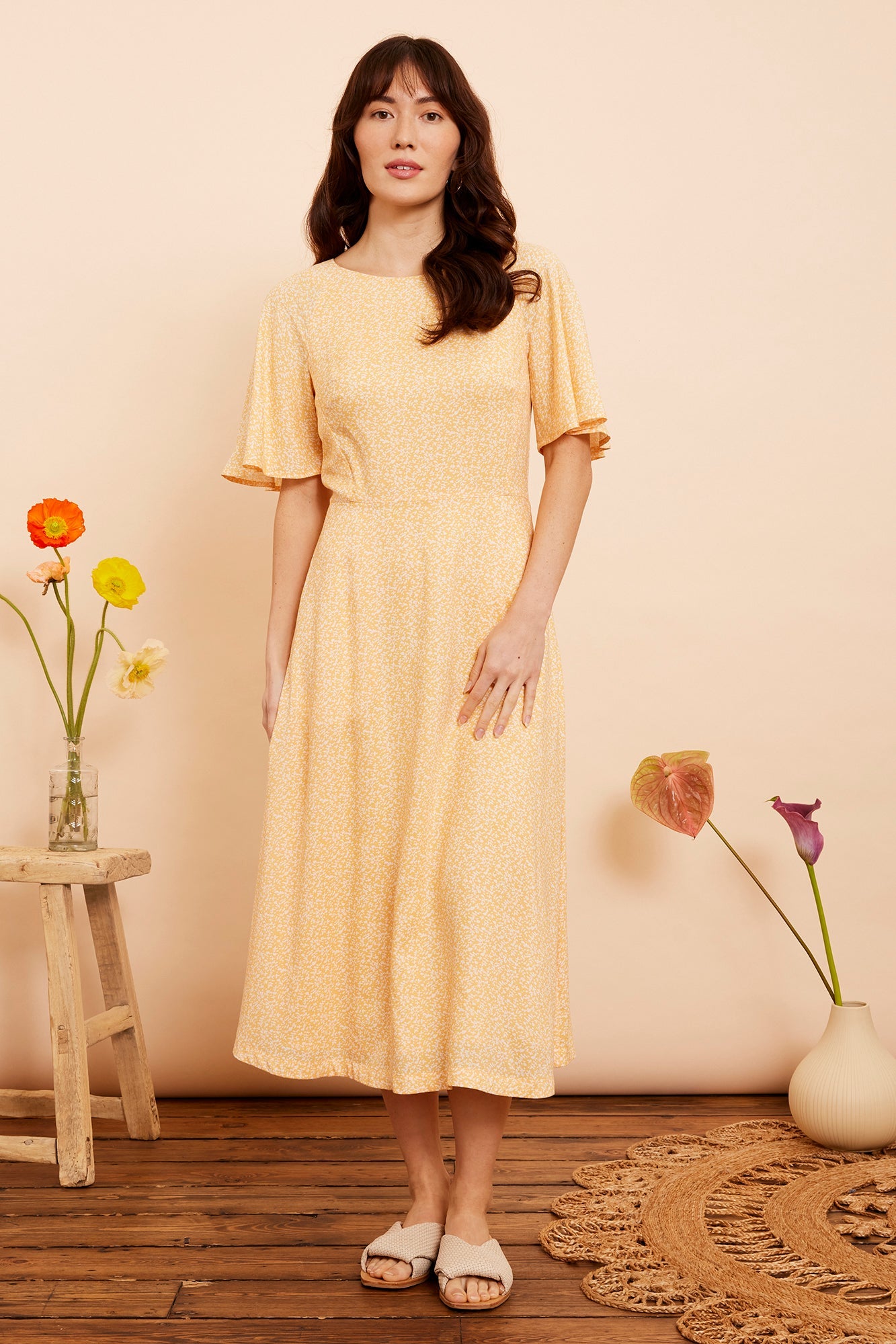 Image of SUZANNA DARJEELING DITSY DRESS - NON RETURNABLE SAMPLE ARCHIVE SS - Dress