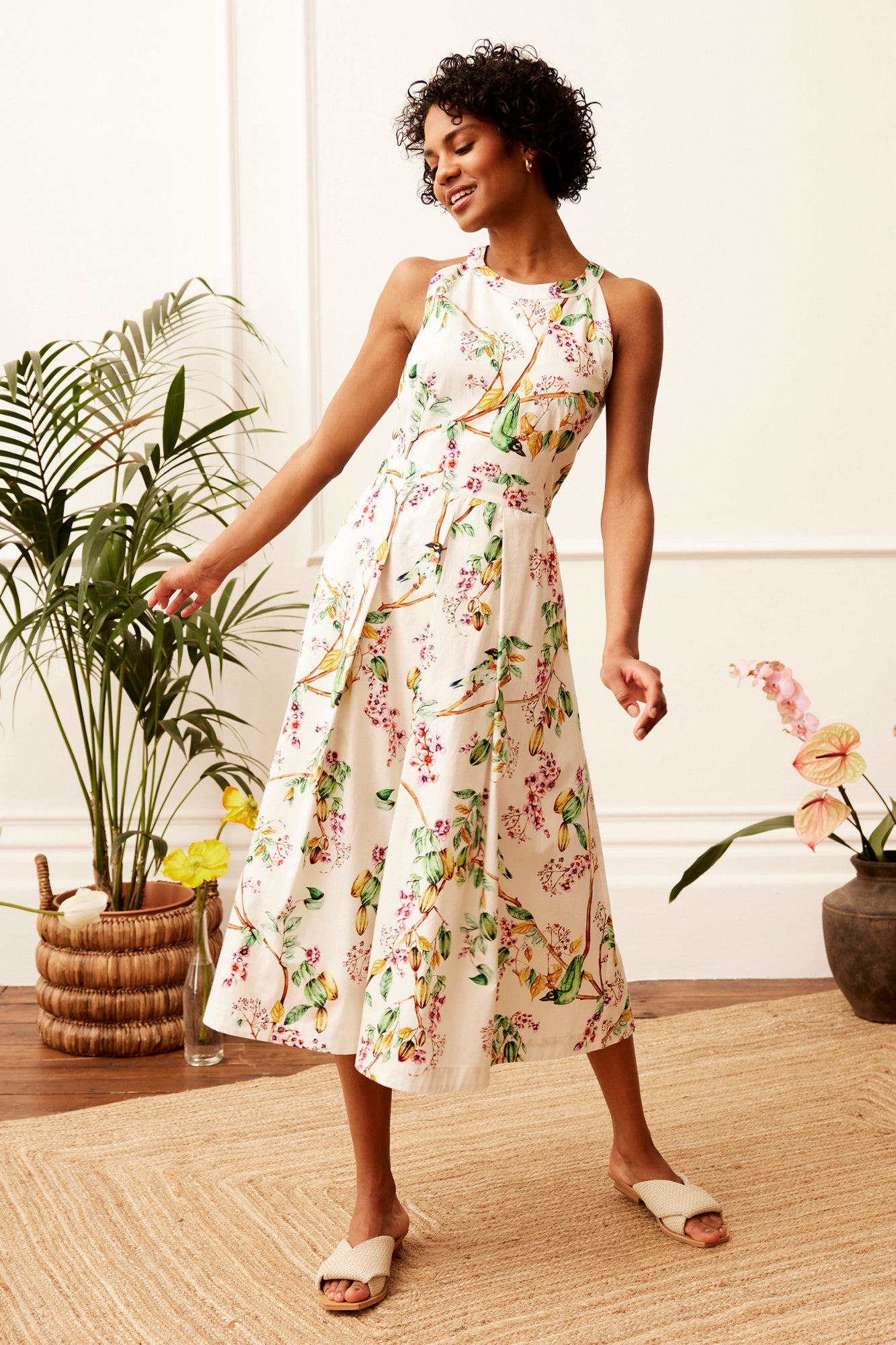 Image of Alyssa Gardenia Bird Dress Spring/Summer 2023 - Dress