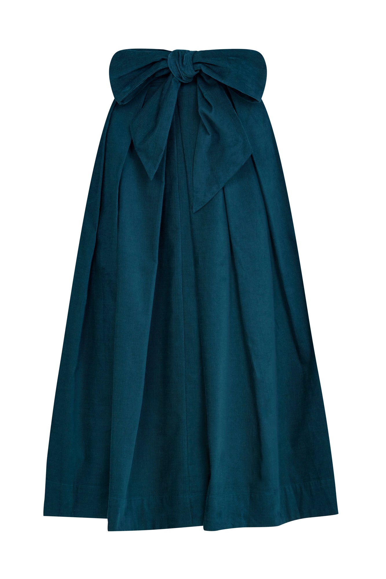 Image of Jemima Needlecord Deep Teal Skirt Carryover - Skirt