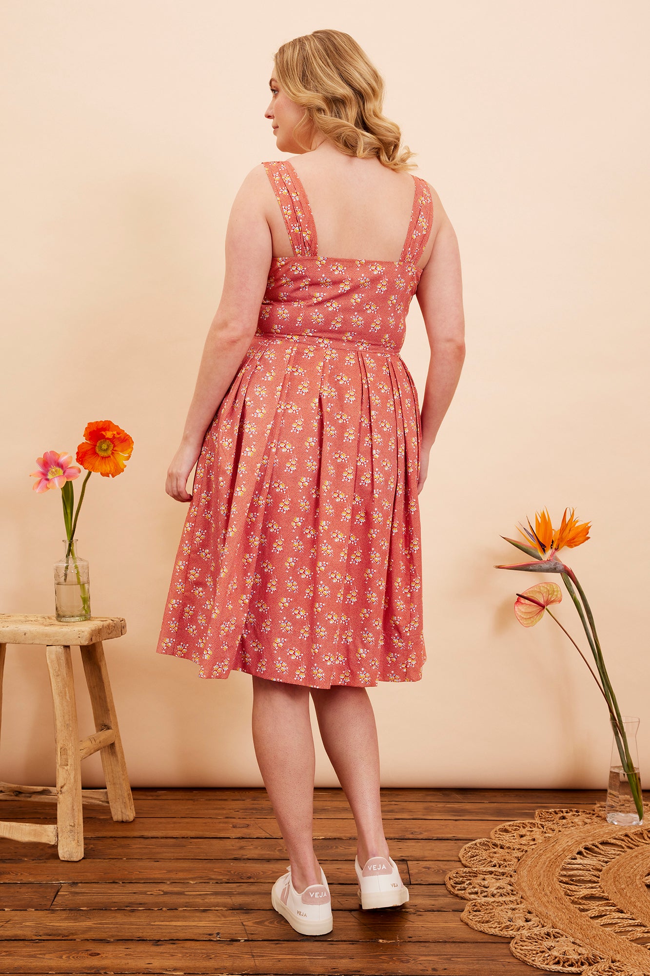 Image of Jenny Paprika Ditsy Floral Dress Spring/Summer 2023 - Dress