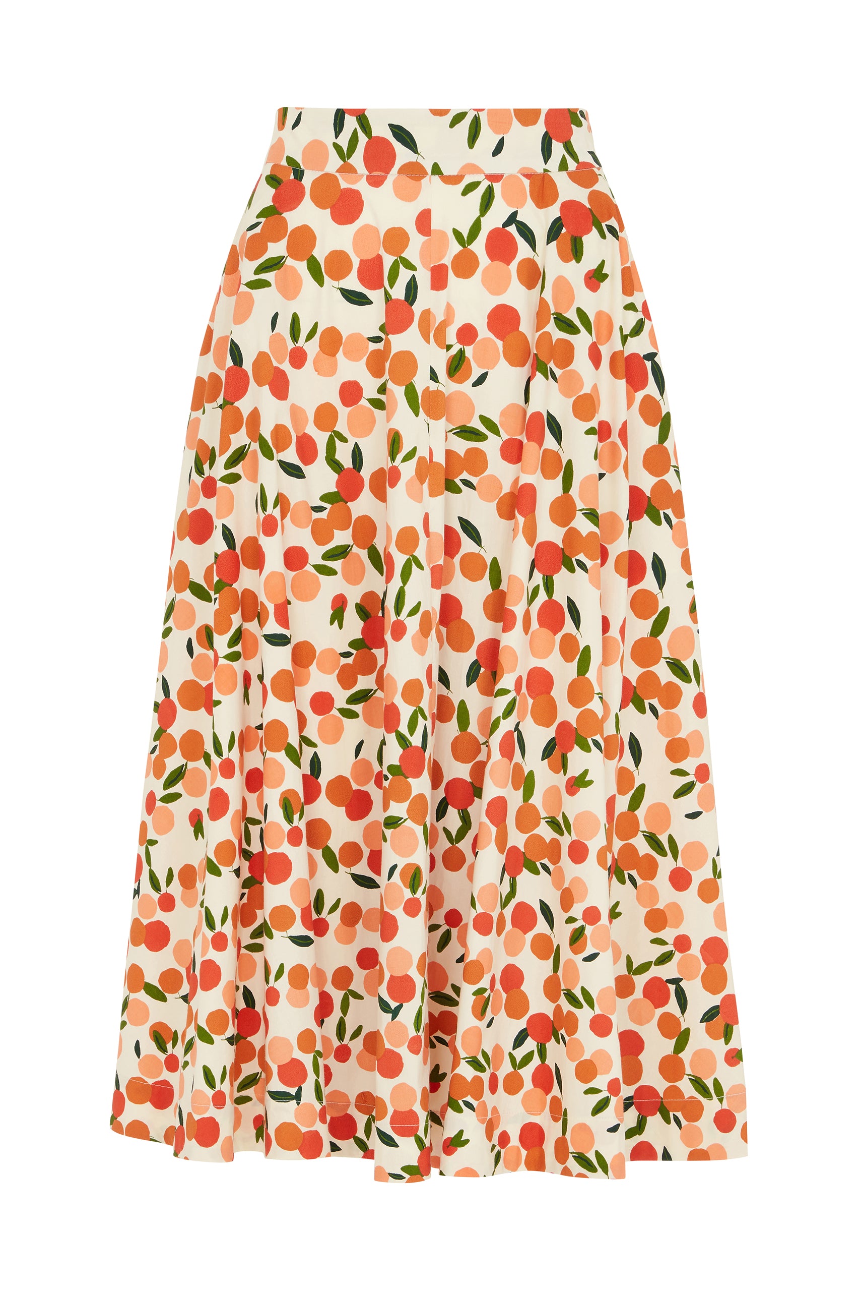 Image of Sandy Mini Summer Oranges Skirt Carryover - Skirt